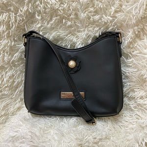 NWOT Marc New York Black Leather Purse Adjust Strap by  Andrew W Marc